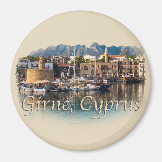 Girne Cyprus: Harbor Magnet (Front)