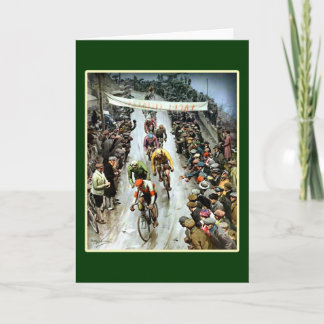 Giro 1912 Italy gifts for cyclists Card