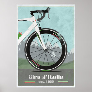 GIRO D'ITALIA BIKE POSTER