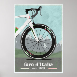 GIRO D'ITALIA BIKE POSTER