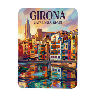 Girona Spain Magnet