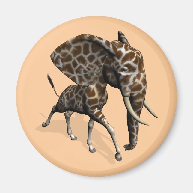 Girphant Or Eleffe Magnet (Front)