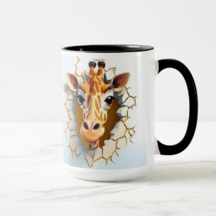 Girrafe in a wall mug