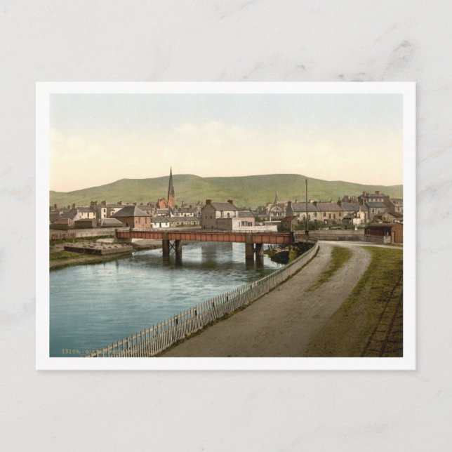 Girvan, Ayrshire, Scotland Postcard (Front)