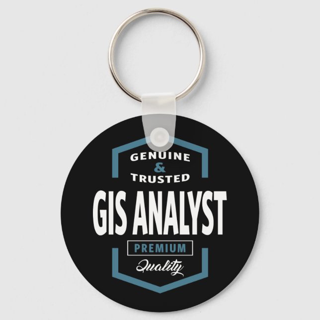 Gis Analyst | Gift Ideas Key Ring (Front)
