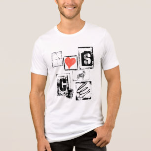 GIS Heart RT1 Tri-Blend Shirt