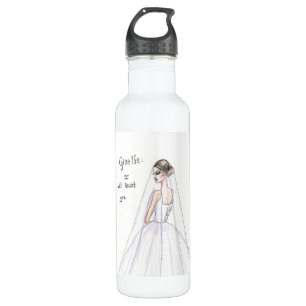 "Giselle: I will haunt you" Ballet inspired bottle