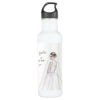 "Giselle: I will haunt you" Ballet inspired bottle