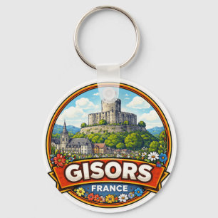 Gisors France Key Ring