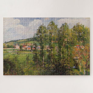 Gisors, New Section (1885) by Camille Pissarro Jigsaw Puzzle