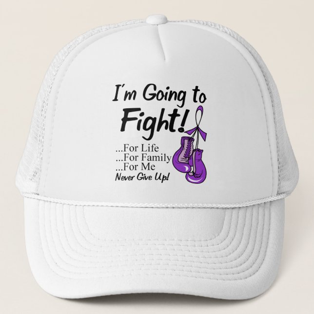 GIST Cancer I am Going To Fight. Trucker Hat (Front)