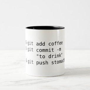 Git Add Coffee Mug