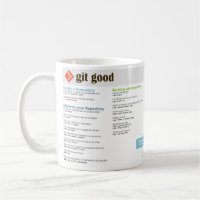 'Git Good' Git Cheatsheet Mug