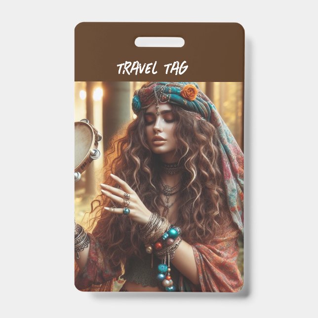 Gitana ID Badge (Front)