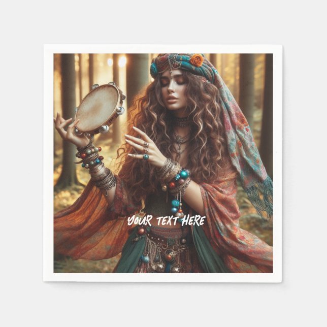 Gitana Napkin (Front)