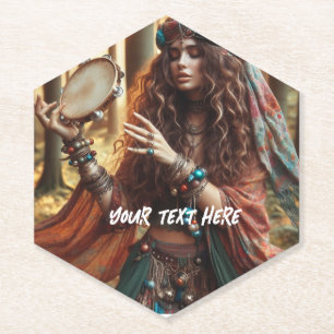 Gitana Paper Coaster