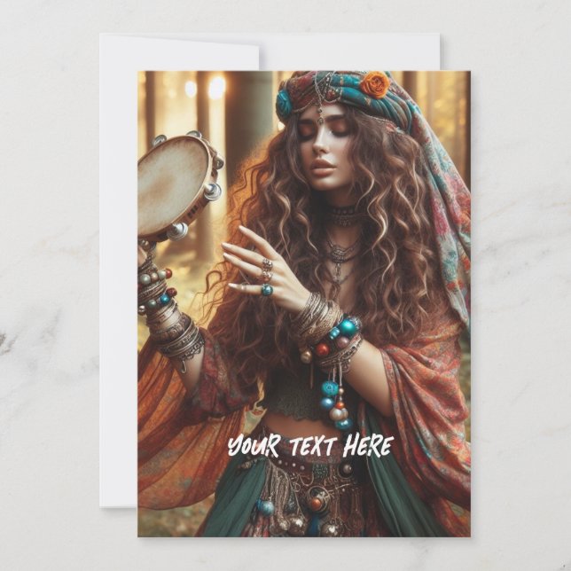 Gitana Thank You Card (Front)