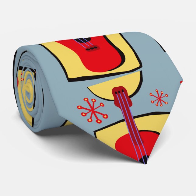 Gitarre Tie (Rolled)