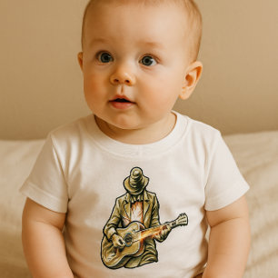 Gitarren Blues Mann - Feel it        Baby T-Shirt