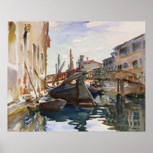 Giudecca (1913) by John Singer Sargent Poster