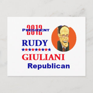 GIULIANI 2012 Postcard
