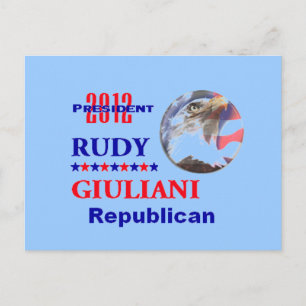 GIULIANI 2012 Postcard