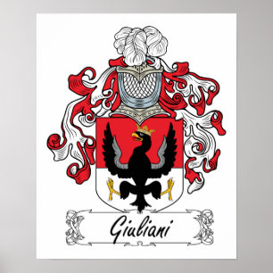 Giuliani Family Crest Poster