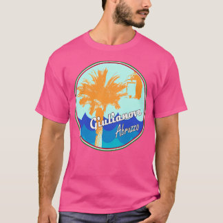 Giulianova Abruzzo Italy With Waves T-Shirt