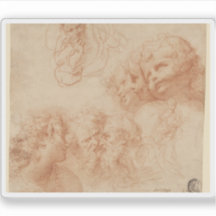 Giulio Cesare Procaccini - Head and Figure Studies