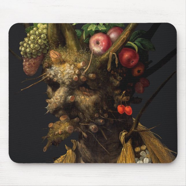 Giuseppe Arcimboldo - Four Seasons in One Head Mouse Mat (Front)