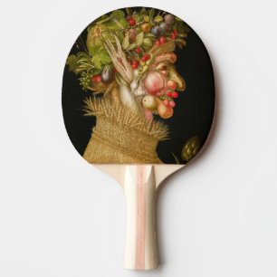 Giuseppe Arcimboldo - Summer Ping Pong Paddle