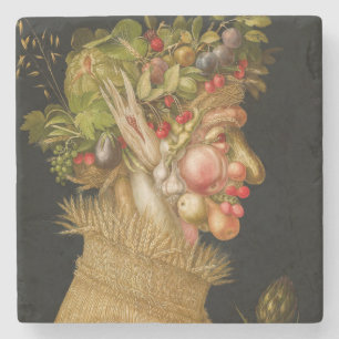 Giuseppe Arcimboldo - Summer Stone Coaster