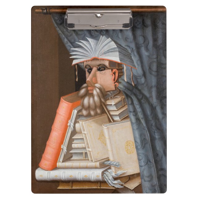 Giuseppe Arcimboldo - The Librarian Clipboard (Front)