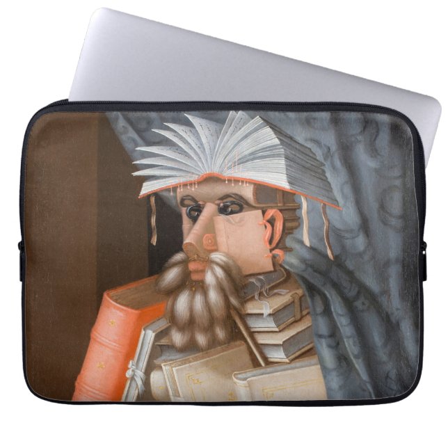 Giuseppe Arcimboldo - The Librarian Laptop Sleeve (Front)