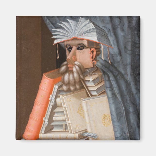 Giuseppe Arcimboldo - The Librarian Magnet (Front)