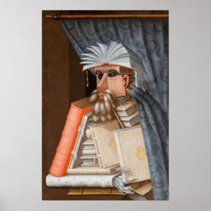 Giuseppe Arcimboldo - The Librarian Poster