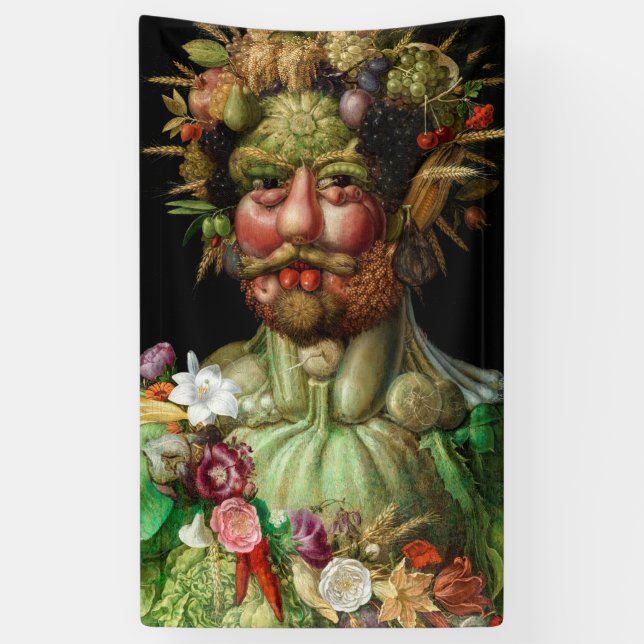 Giuseppe Arcimboldo - Vertumnus Banner (Vertical)