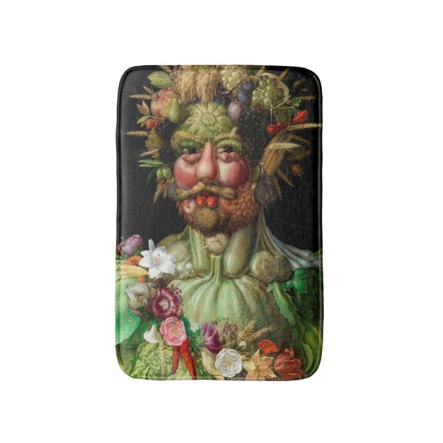 Giuseppe Arcimboldo - Vertumnus Bath Mat (Front Vertical)