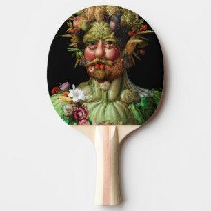 Giuseppe Arcimboldo - Vertumnus Ping Pong Paddle