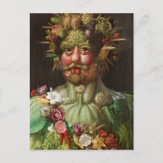 Giuseppe Arcimboldo - Vertumnus Postcard (Front)
