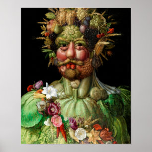 Giuseppe Arcimboldo - Vertumnus Poster