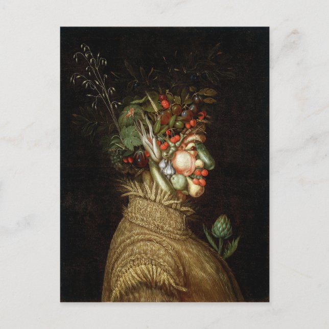 Giuseppe Arcimboldo's The Summer (1563) Postcard (Front)