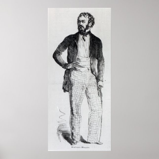 Giuseppe Mazzini Poster (Front)