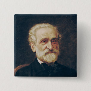 Giuseppe Verdi 15 Cm Square Badge