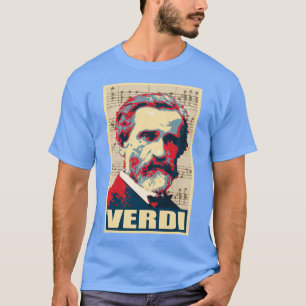 Giuseppe Verdi Music Notes T-Shirt
