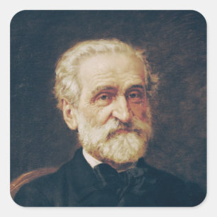Giuseppe Verdi Square Sticker