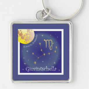 Giuvintschella 23 avust fin 23 settember key ring
