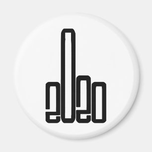 Give 2020 The Finger 2020 Sucks Magnet