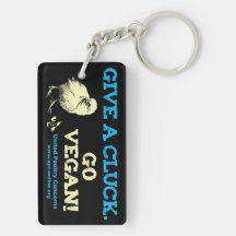 Give A Cluck. Go Vegan!