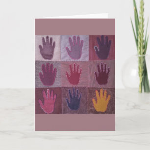 Give A Hand Quilt Card